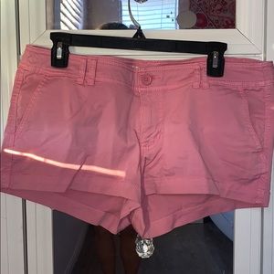 Pink Cargo Shorts
